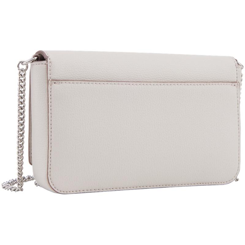 New CALVIN KLEIN Synthetic Material Shoulder Bag, Crossbody Bag Medium Women's Moon White 4K1027G-WGY