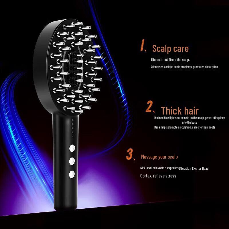 K·SKIN Red/Blue Light RF Scalp Massager & Hair Growth Comb