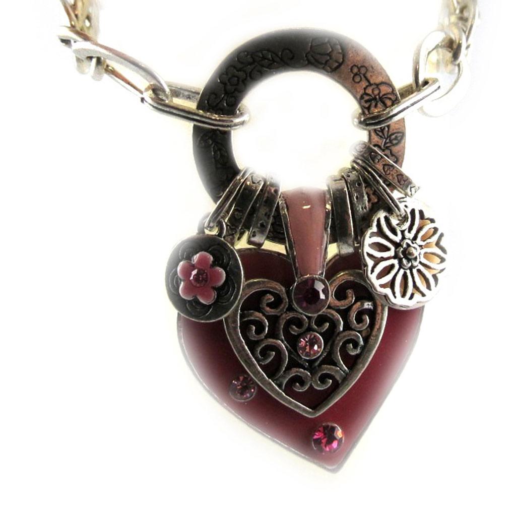 Les Trésors De Lily [E6972] - Designer Bracelet 'Babouchka' Cherry