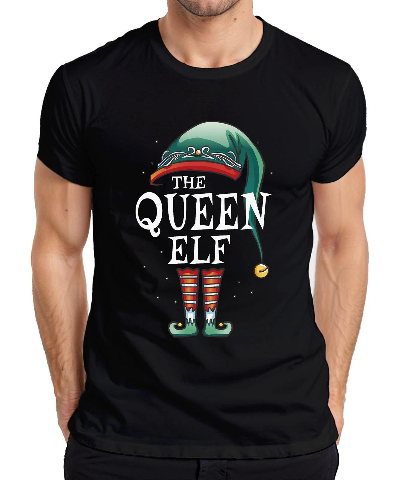 Queen Elf Weihnachten Partnerkostüm - Weihnachtsgeschenk Christmas Herren T-Shir L