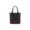 Cl Platin N/S Abnehmbarer Schultergurt Genarbtes Leder Tote Einkaufs Crossbody Handtasche Mini Damen Tote Schwarz 3615484192324