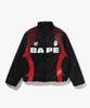 Ava Frame Monogram Jacquard Multi-Logo Padded Jacket (M) Black