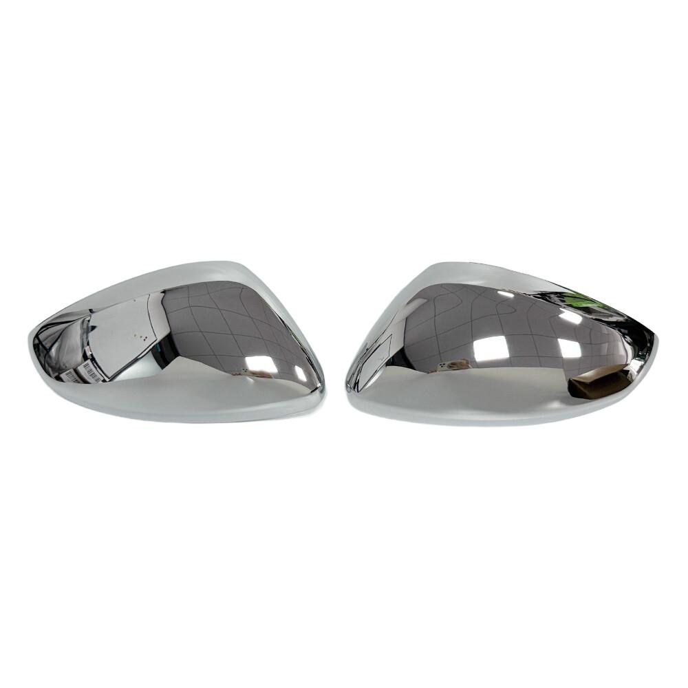 For Peugeot 208 2008 2019-2025 Car Replacement Rearview Side Mirror Cover Wing Cap Exterior Case Trim Accessories Vehicle Decor