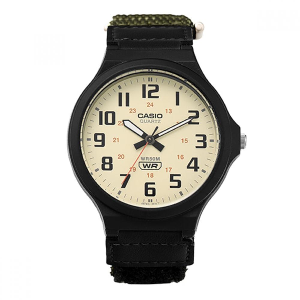 

Casio Mw 240b 3bvdf Mw 240b 3b аналоговые часы Sat Student Male Nato MW-240B-3BVDF
