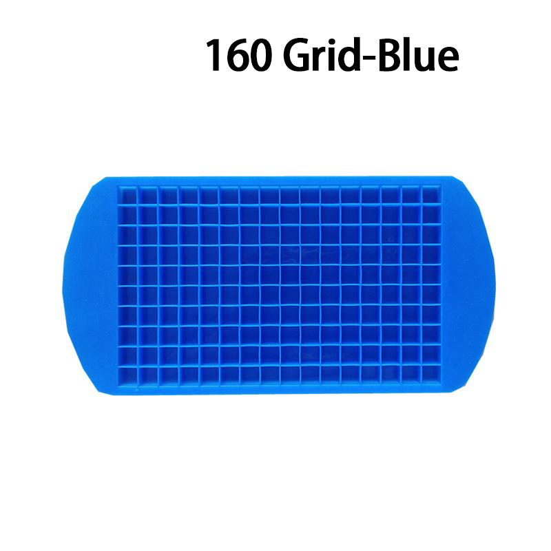 Silikon-Eisformen Mehrfach wiederverwendbare Eiswürfel-Formen Gitter Große Eiswürfelform Silikon-Kühler