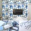 3D Geometry Waterproof Self Adhesive Wallpaper Furniture Renovation Decorative Sticker DIY Decorative Film