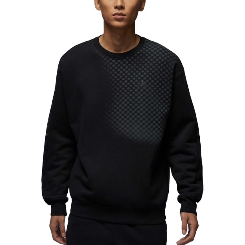 New Jordan GFXFlt Sweatshirt Men's Black HQ8826-010