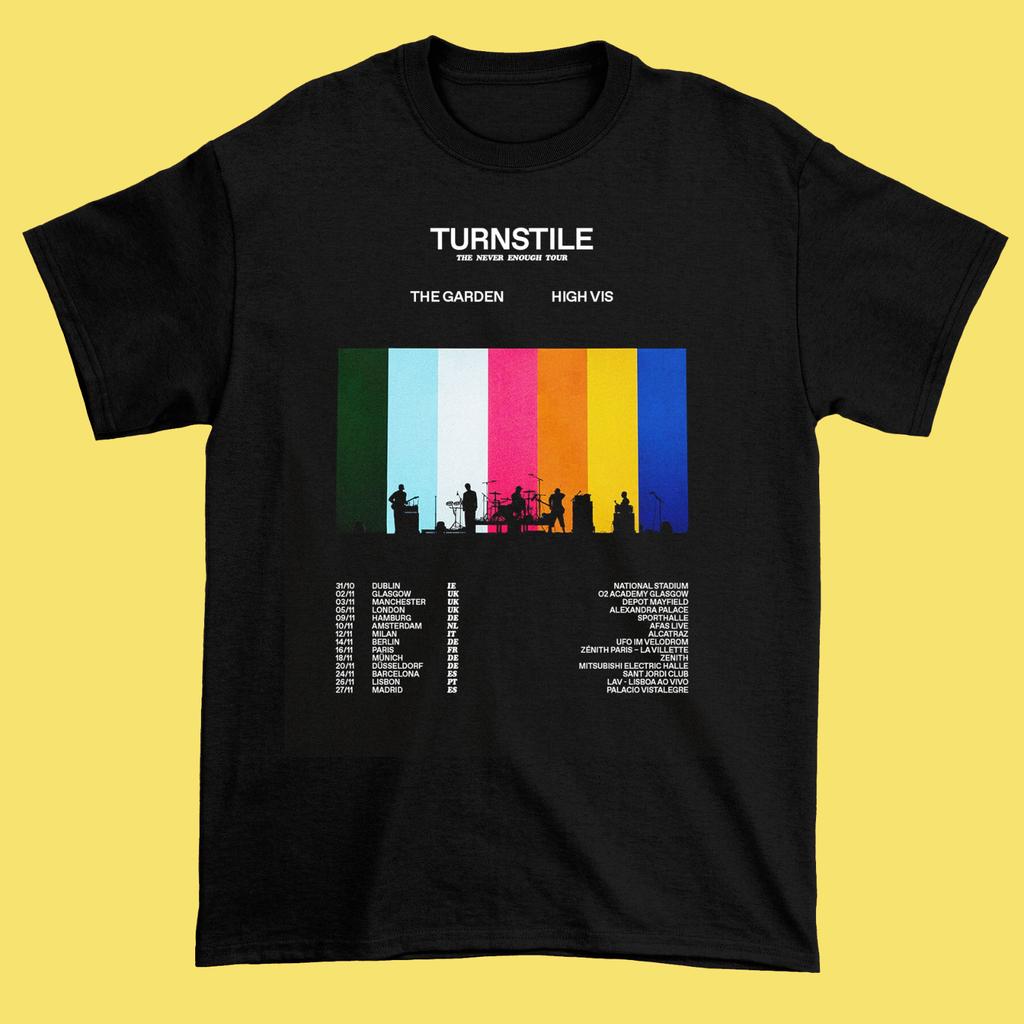Turnstile European Tour Dates Announced for Fall 2025 T-shirt S-5Xl MI577