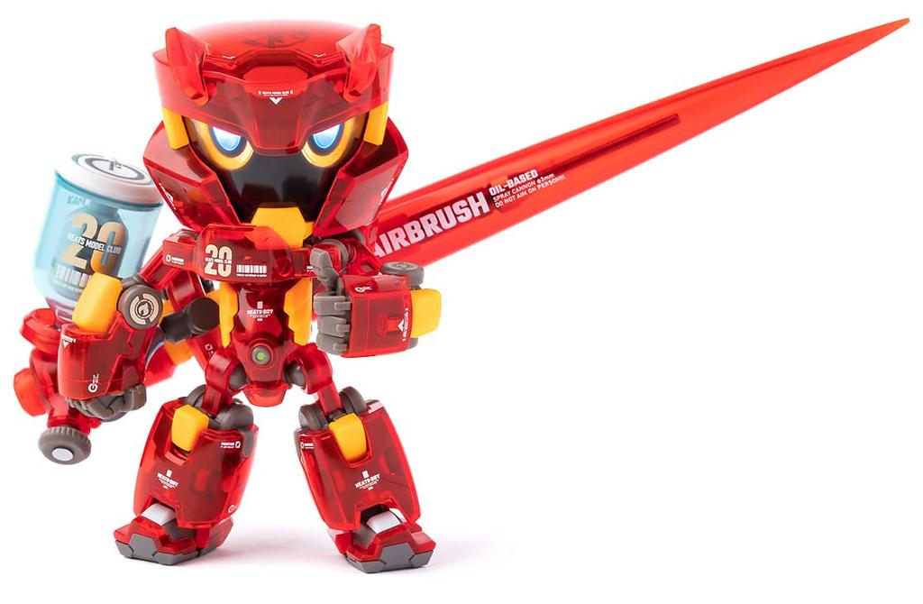 Wave Seiji Kaku HEATS BOY, Approximately 90mm Tall, Non-scale PVC (some ABS, Die-cast) Action Figure