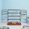 Necklace Holder Stand Earring Necklace Rack Jewellery Tower Storage Multifunctional Display Stand Women Ring Tray Large Capacity