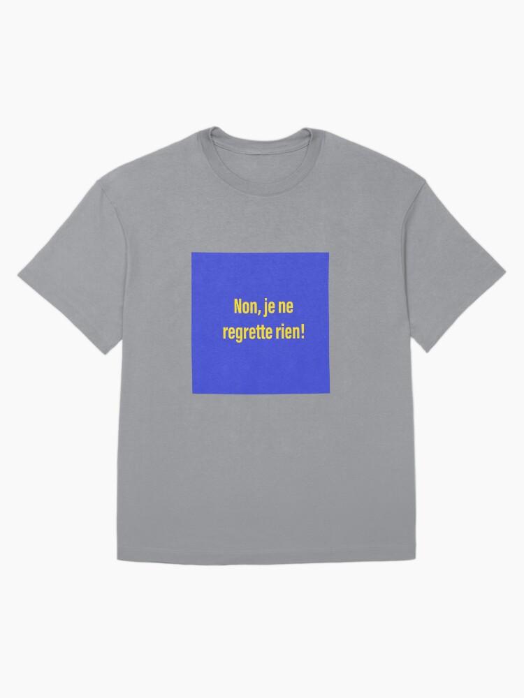 édith Piaf No regrets Oversized T-Shirt