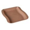 Plates Square Dessert Shape Twist Wave Dinner Serving Plates Restaurant Kitchen
