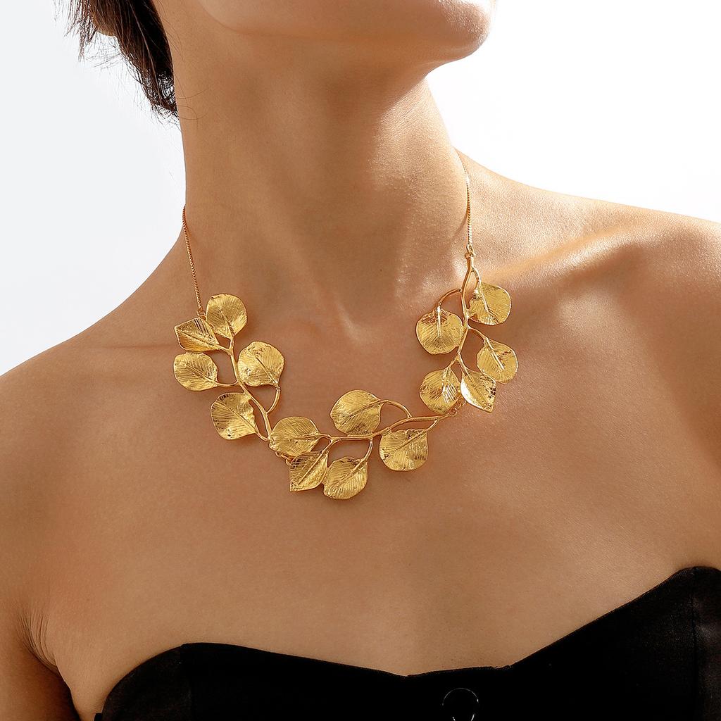 Tooxika Punk Hip Hop Style Necklace Fashion Exaggerated Multi-Layered Chain Necklace