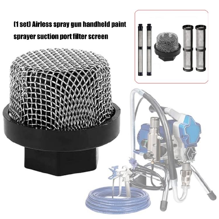 Airless Sprayed Guns Filter Strainer Metal Plastic Mesh Screen Clog Resistant Design Ensures Uninterrupted Coating Work