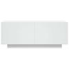 Vidaxl Szafka Pod Tv, Biała, 100X35X40 Cm, Materiał Drewnopochodny