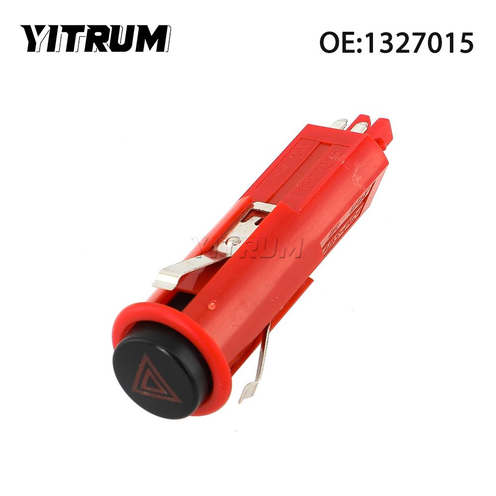 YITRUM 1327015 Truck Hazard Warning Switch For SCANIA 4 Series Bus 1327015