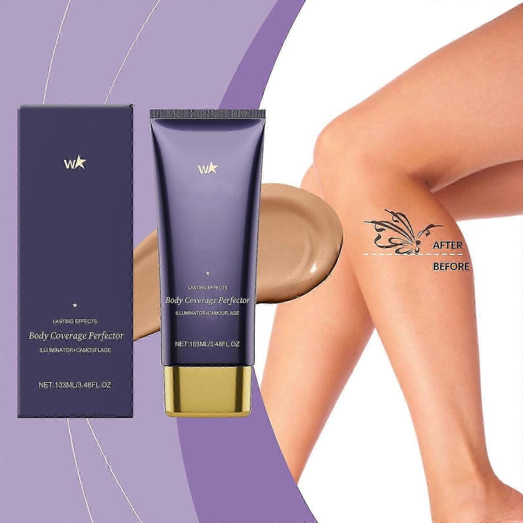 Beauty Korektor na tělo Perfector Voděodolný Make-up na nohy a tělo - Make-up na zakrytí tetování - 3,5 oz