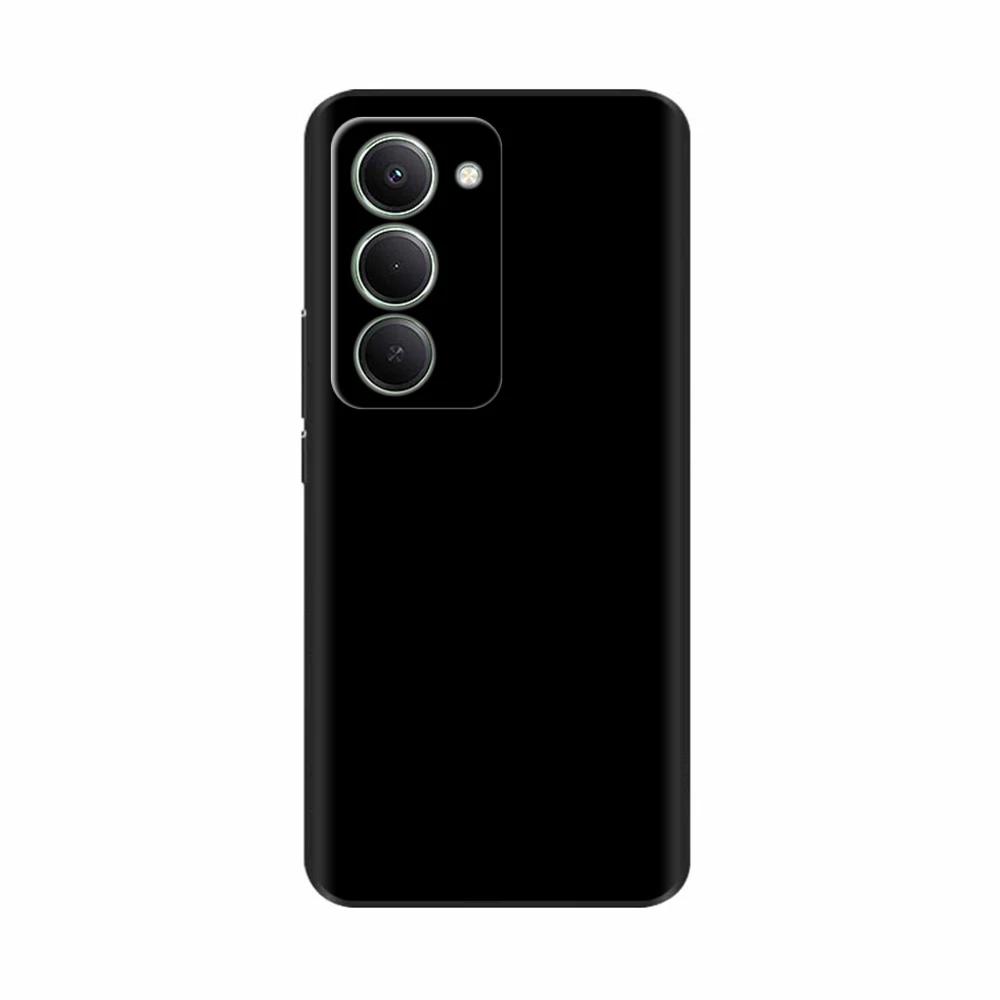 

Black Silicone Case For Xiaomi Redmi 15 5G New Luxury Painted Cover Soft Silicone Phone Cases For Redmi 15 4G 5G Shells Redmi15 Redmi 15 4G