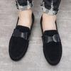 Fashion Suede Men Casual Shoes Breathable Slip-on Mens Driving Shoes Lightweight Comfort Men Lazy Shoes Luxury Brand Men Loafers