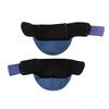 1 Pair Silicone Heel Pads Shock Absorption Relieving Leg Pressure Adjustable Straps To Prevent Slipping Insoles S/L Size