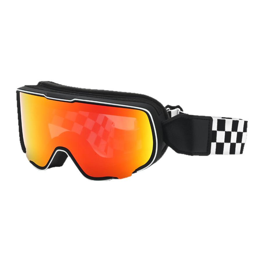 Anti-fog glasses for skiing and outdoor sports, 100% cycling goggles, wind and sand protection, motorcycle Harley helmet goggles