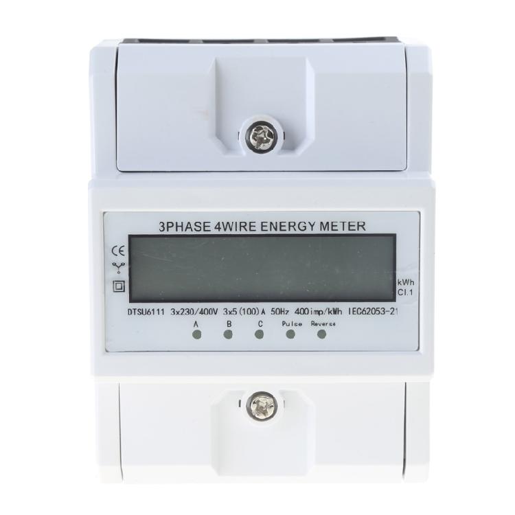 Intermediate Meter DIN Rail Electricity Meter for Power Measurement System