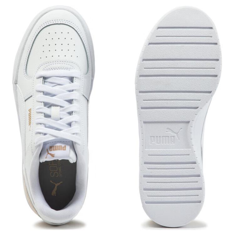 Puma Caven Comfortable Versatile Low-Top Sneakers Unisex Sneakers White Platinum 399398-01