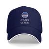 Cabo Verde White Golf Cap Merch Vintage Sun Caps For Unisex Daily Headewear Gift
