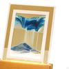 Art Picture, Night Light Landscape Glass for Tabletop Study Room Adults Desktop Decor