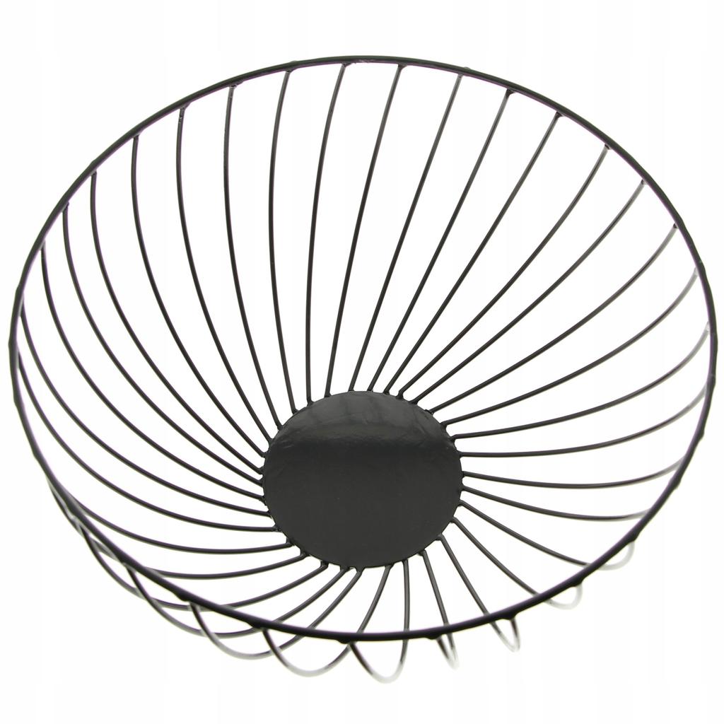 Fruit And Vegetable Basket, Plate, Bowl, Black For Decoration