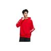 adidas Logo Printed Hoodie American Style Sweatshirt Men’s Red