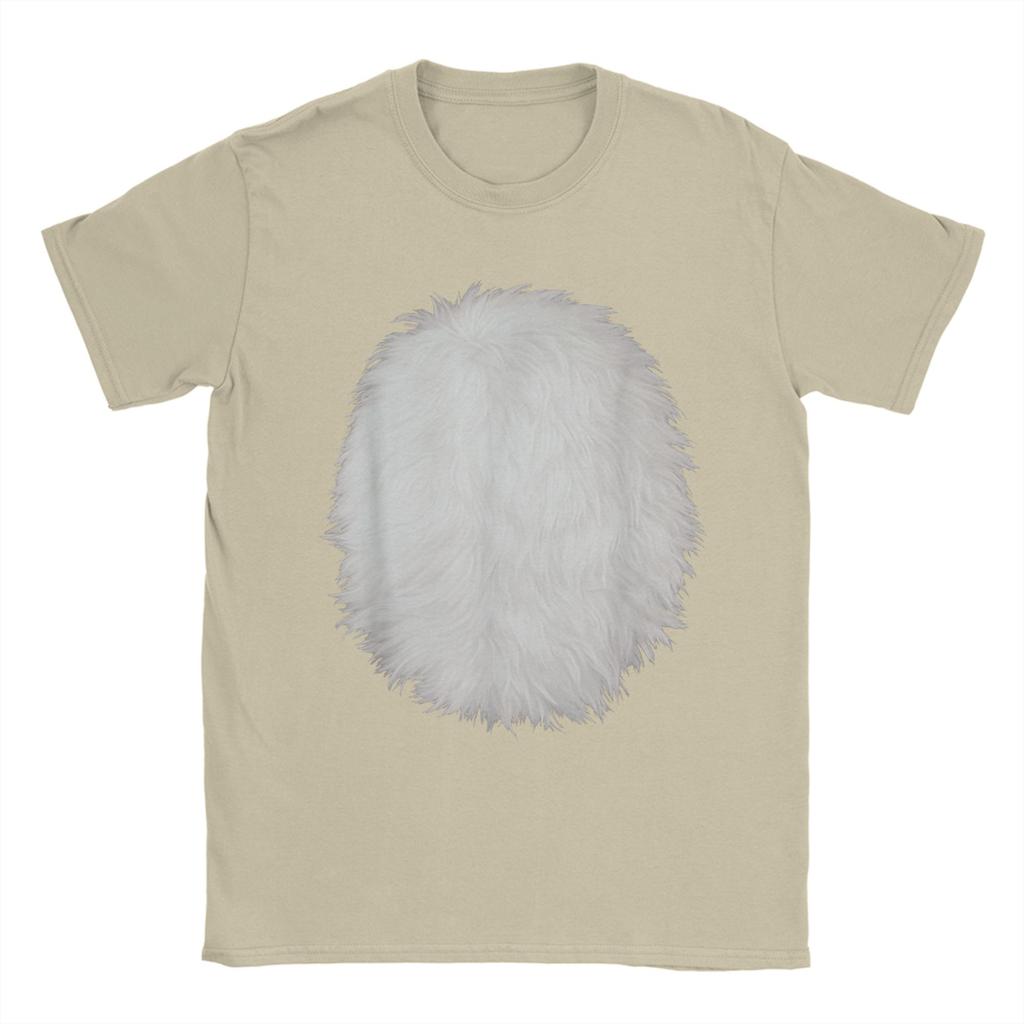 White Belly Costume DIY Cosplay Panda Bear Cat Skunk Deer Cotton T Shirt For Men Summer T Shirts O Neck Tees Wholesale Tops