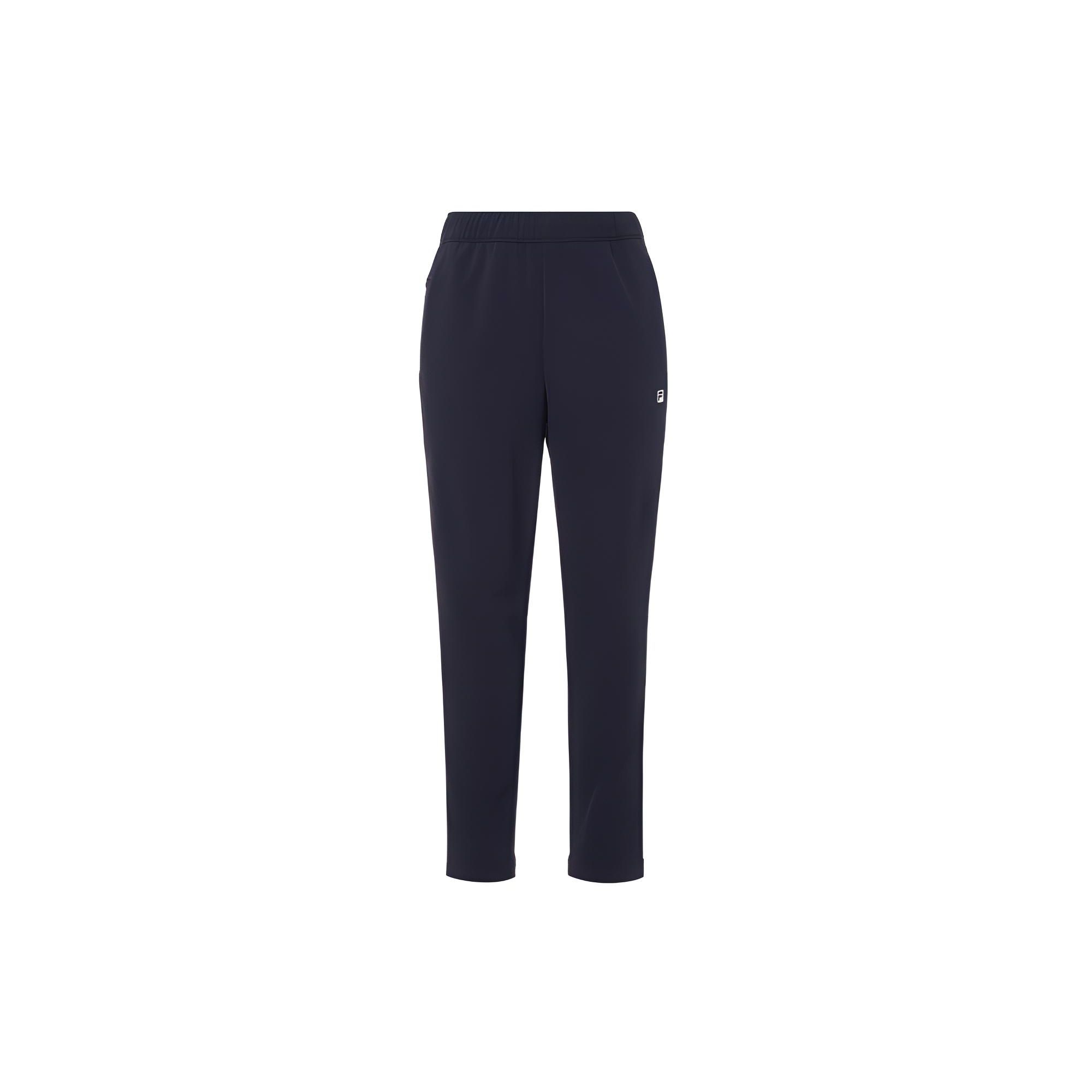 FILA Solid Color Logo Straight Leg Fitness Woven Sports Pants Men bottoms Royal-Blue A11M341808F-NV 2XL