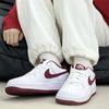 Nike Air Force 1 GS White Team Red Kids Sneakers FV5948-105