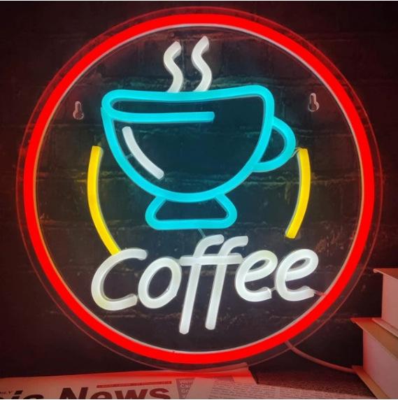 Cross-border LED Acrylic Neon Decorative Light for Game Atmosphere and Bar Wall Styling