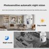 V380 Wireless WiFi Smart 360° Bulb Camera with 1080P HD and Mobile Tracking