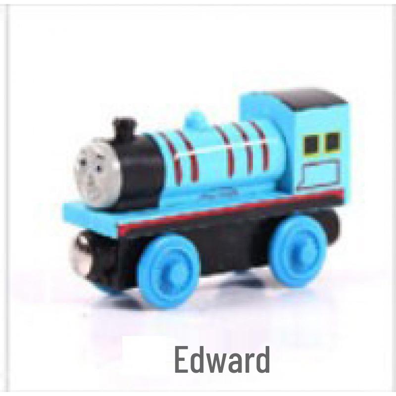 Magnetic Thomas the Tank Engine Wooden Train Set with Cake Party Decorations