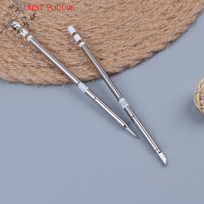 (YOUU06)T12 BC2/J02/JL02/KR/ILS Soldering Iron Tips Electric Soldering Iron For Soldering Rework Station