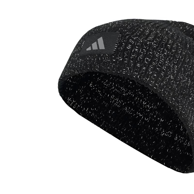 adidas Logo Tasarımlı Akrilik İplik Bere Unisex Bereler Siyah JM3079
