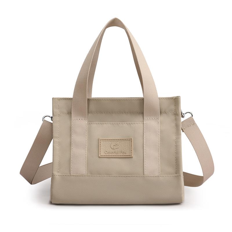 Waterproof nylon women's bag shopping portable versatile shoulder bag fashionable simple personalized messenger bag