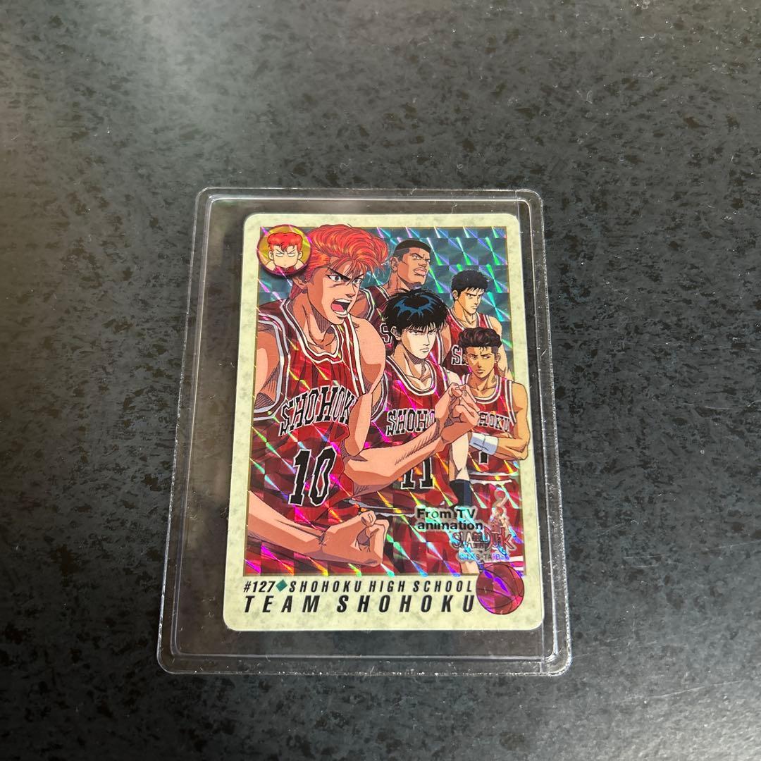 Used [Extremely Good Condition] Slam Dunk Card #127 Shohoku Team BANDAI 1995