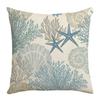 New Spring and Summer Pillow Case Small Fresh Modern Simple Plant Ocean Shell Home Pillow Case