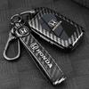 FVE1 Key Case CRV Tenth Generation Civic Accord Haoying U/XRV Style Grid Crown Road Fit English Poetry Style Car Shell Buckle