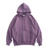 INF Unisex Plush Hoodie | 2024 Autumn/Winter Solid Color Trendy Casual Sweatshirt