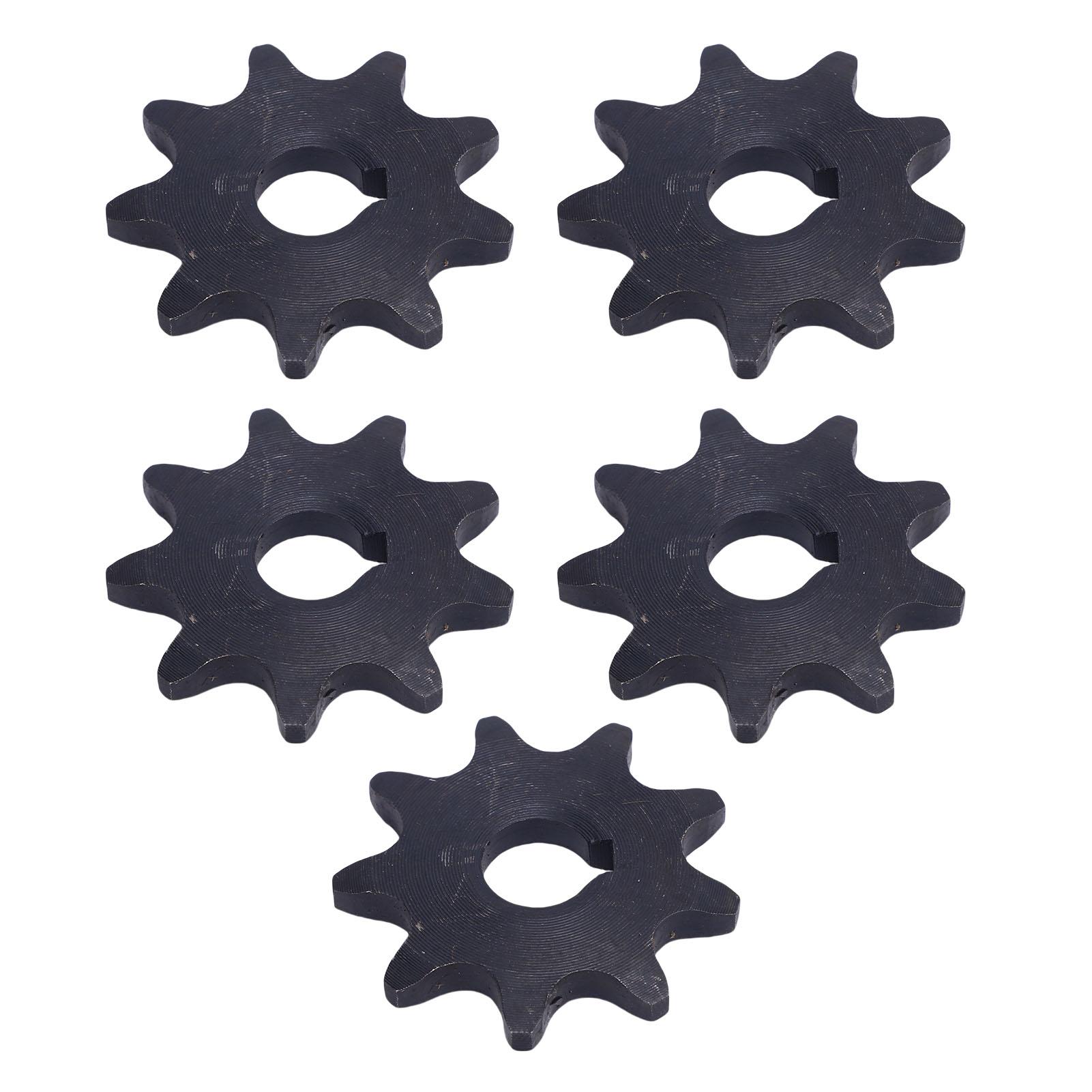 

5 шт. Звездочка для двигателя цепи 9 зубцов стальная для электроскутера сменная звездочка для двигателя 420