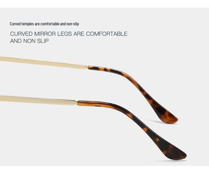 2026 Double Bridge Fashion Aviator Sunglasses - Men’s Street Style Sun Protection