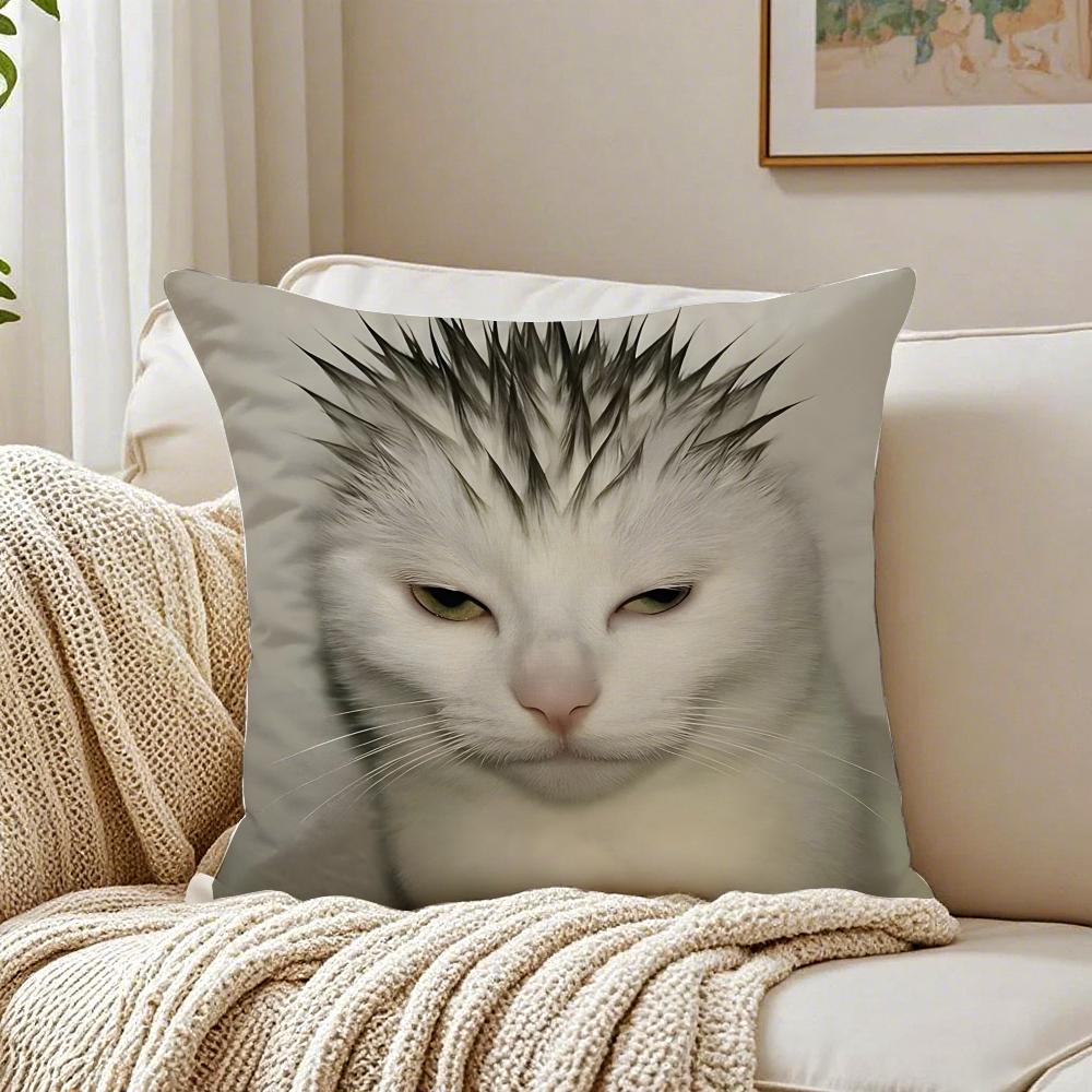 Funny And Interesting Animals Funs Cushion Cover Pillowcase Antidustmite Living Room Sofa Decor Cushion Room