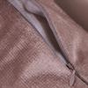 Stylish Graceful Velvet Throw Pillow with Diamond Chain Soft Sofa Cushion Decoration Modern Pillowcase