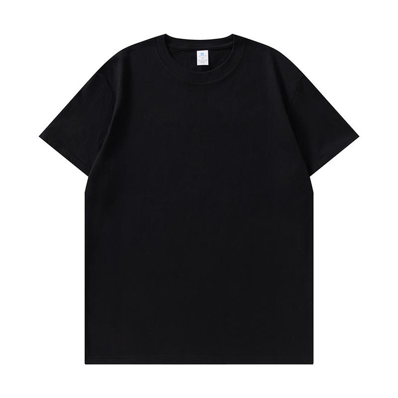 Versatile Youthful Short-Sleeve Pure Cotton T-Shirt - Summer Collection in Black, White, Beige, Pink