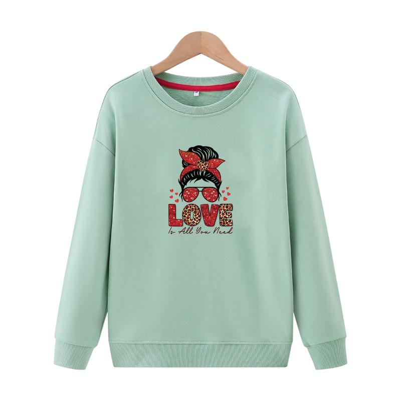 Happy Valentine'Day Patches auf Kleidung Wärmeübertragung Aufkleber Dekoration für Liebhaber Kleidung DIY Streifen Aufkleber Mädchen Junge